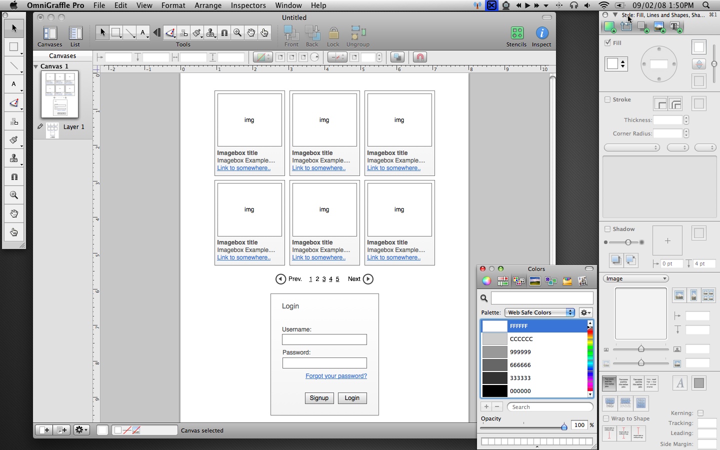 OmniGraffle screenshot